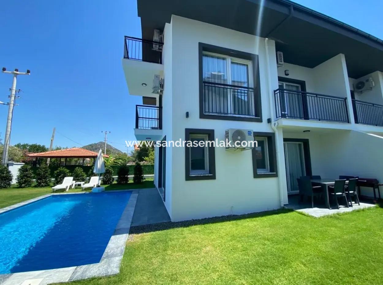 Mugla Dalanda Rent 4 1 Jacuzzi Triple Villa
