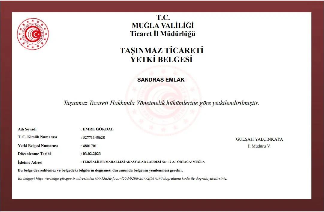 ortaca bulut emlak